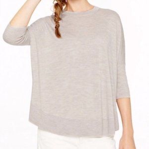 J. Crew - Grey Swing Merino Wool Sweater - Size Small